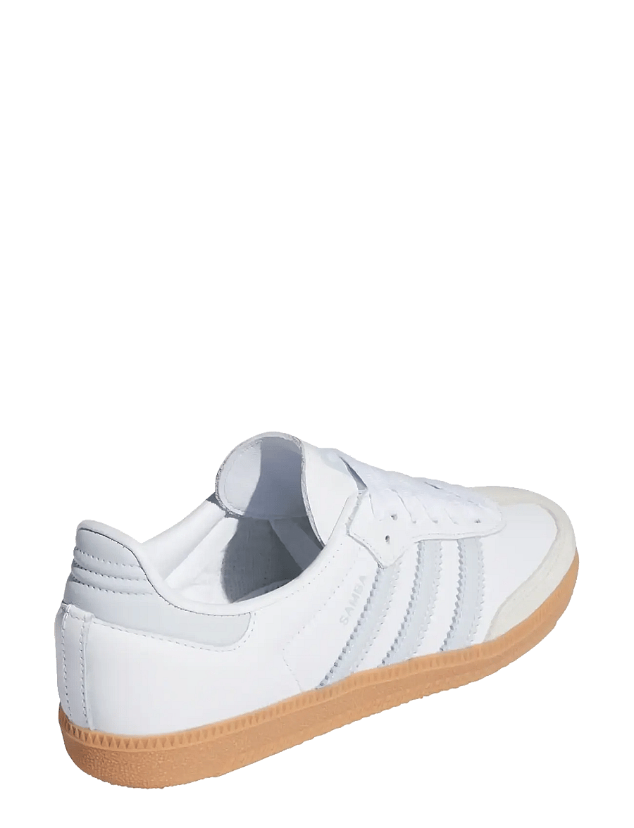 adidas Originals - SAMBA OG W - lave sneakers - ftwwht/halblu/owhite - 3