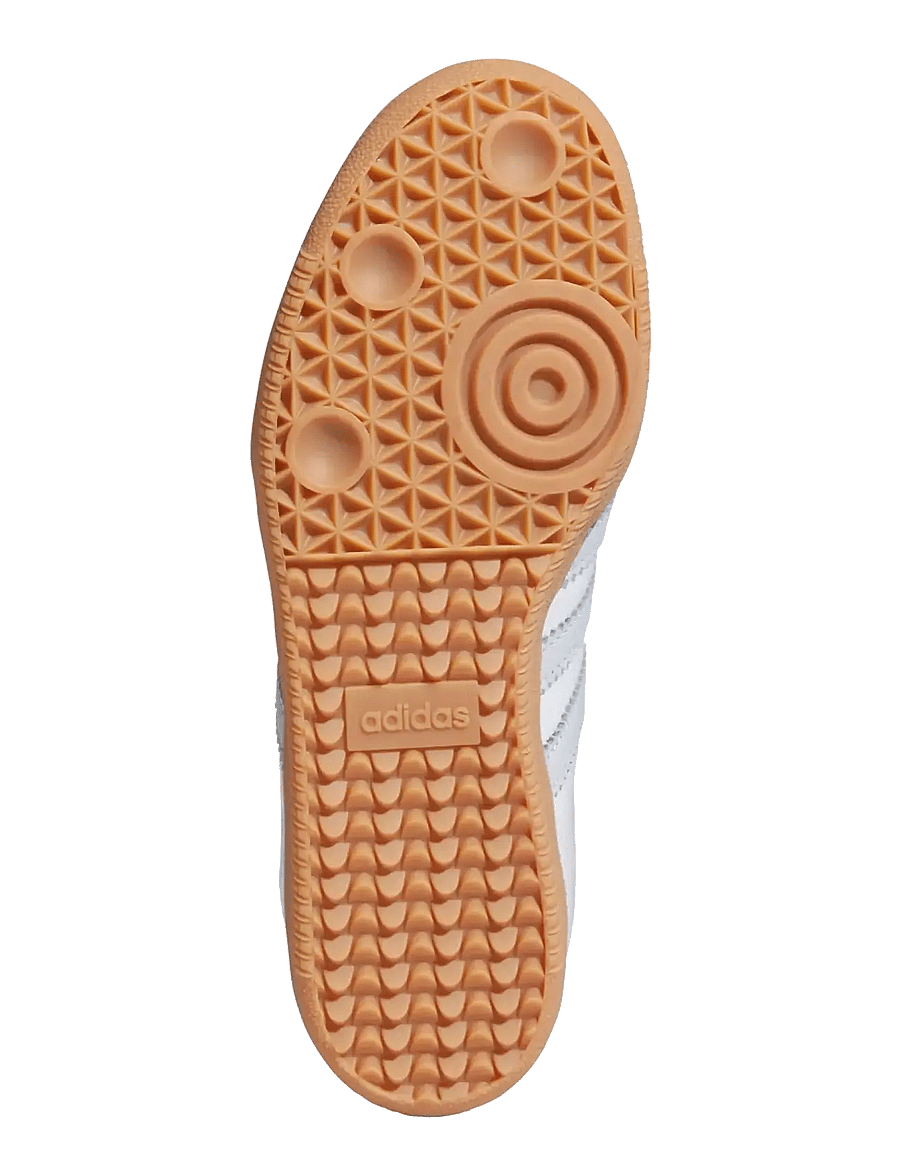 adidas Originals - SAMBA OG W - lave sneakers - ftwwht/halblu/owhite - 5