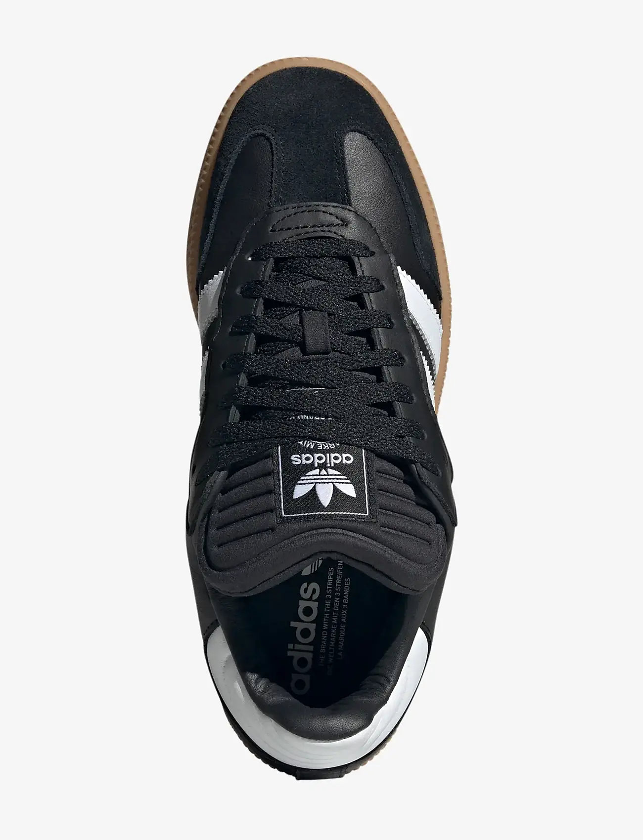 adidas Originals - SAMBA XLG - lave sneakers - cblack/ftwwht/gum3 - 4