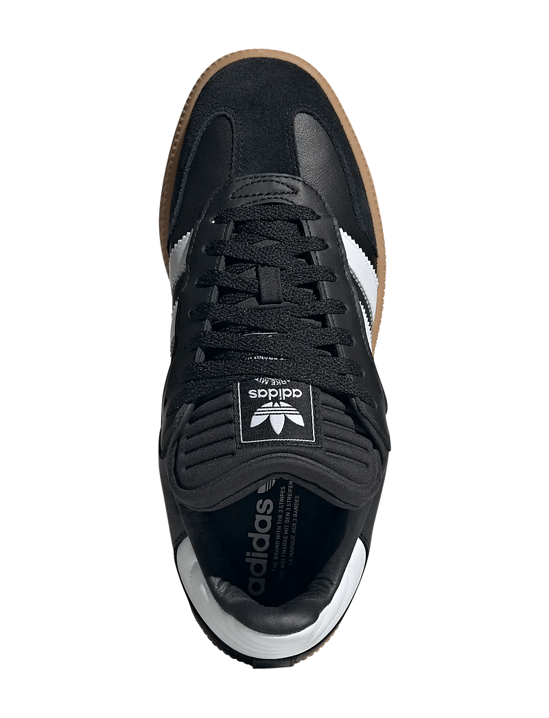 adidas Originals - SAMBA XLG - lave sneakers - cblack/ftwwht/gum3 - 4
