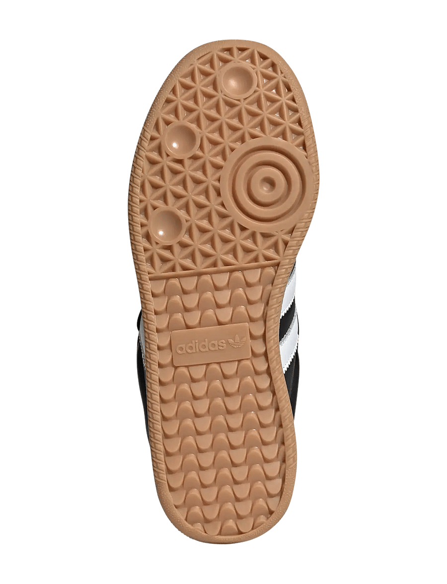 adidas Originals - SAMBA XLG - niedriger schnitt - cblack/ftwwht/gum3 - 5