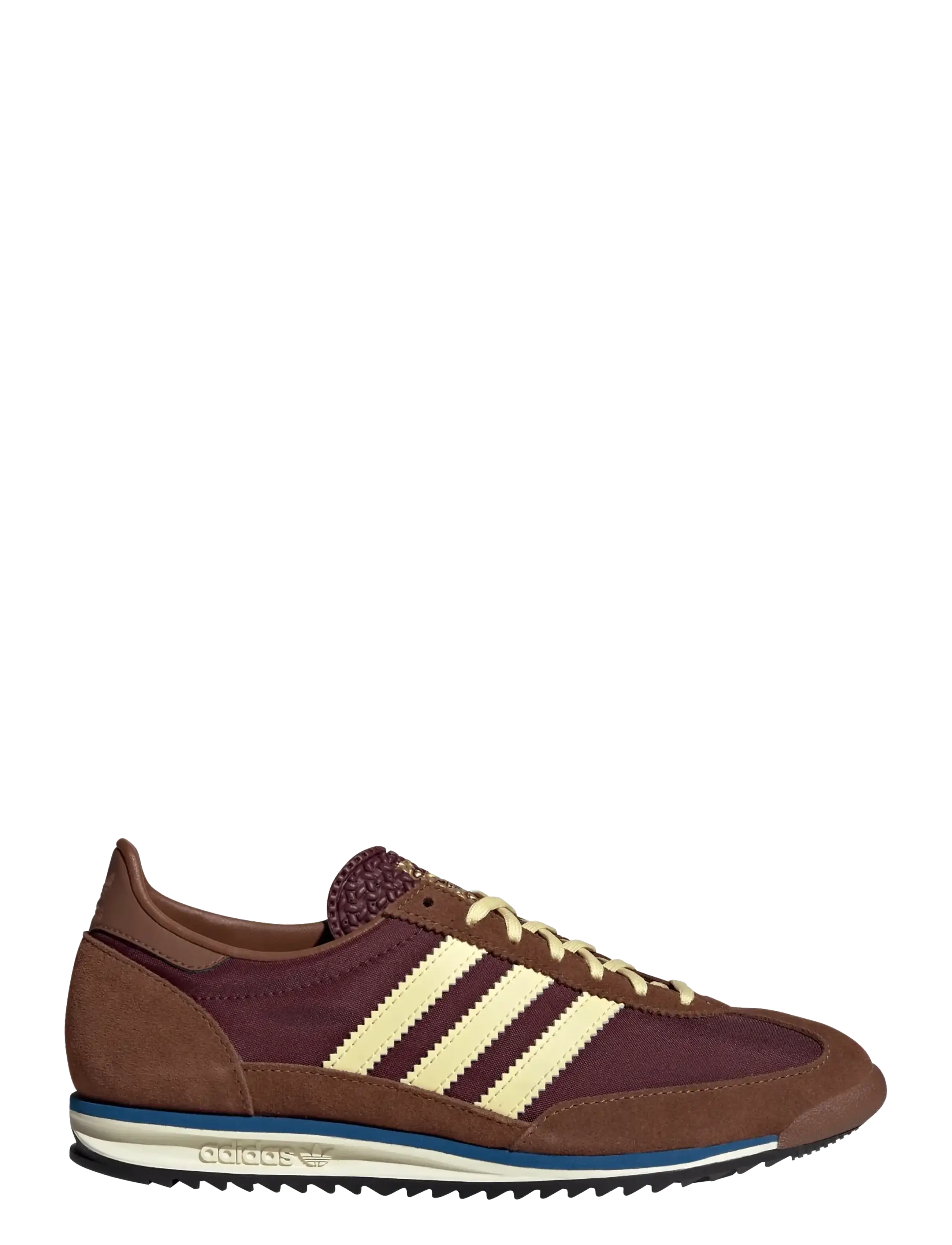adidas Originals - SL 72 OG W - sporta apavi ar zemu augšdaļu - maroon/almyel/prebrn - 1