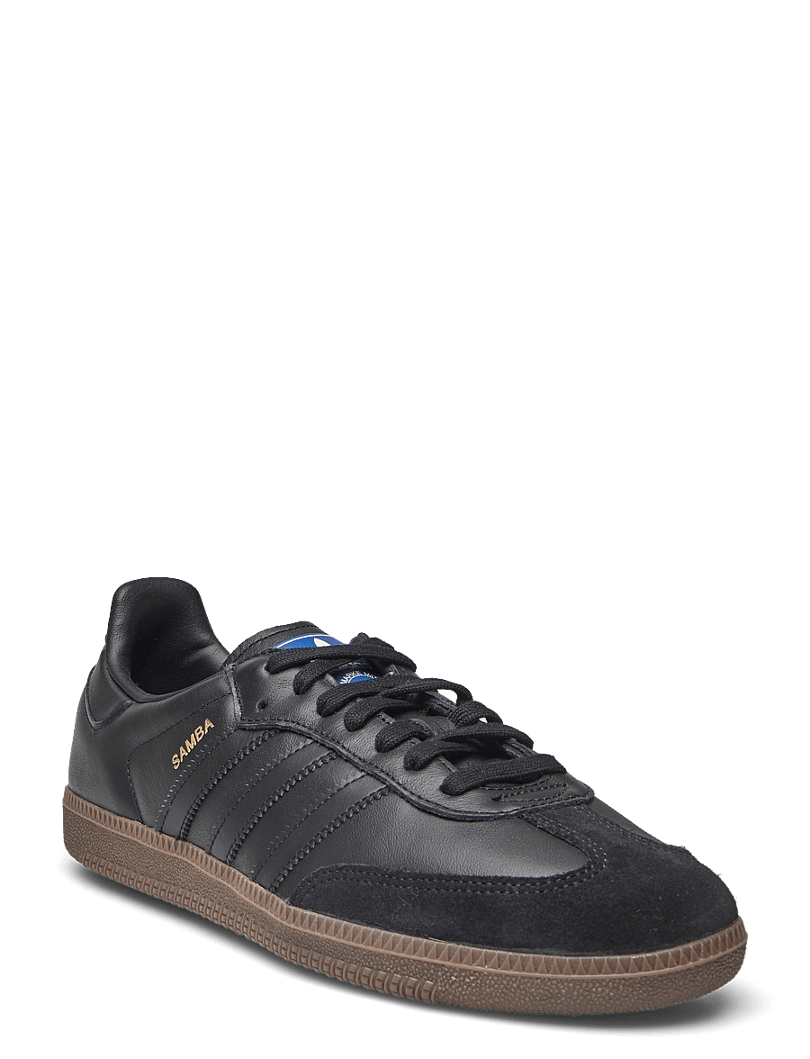 adidas Originals - SAMBA OG - lave sneakers - cblack/cblack/gum5 - 0