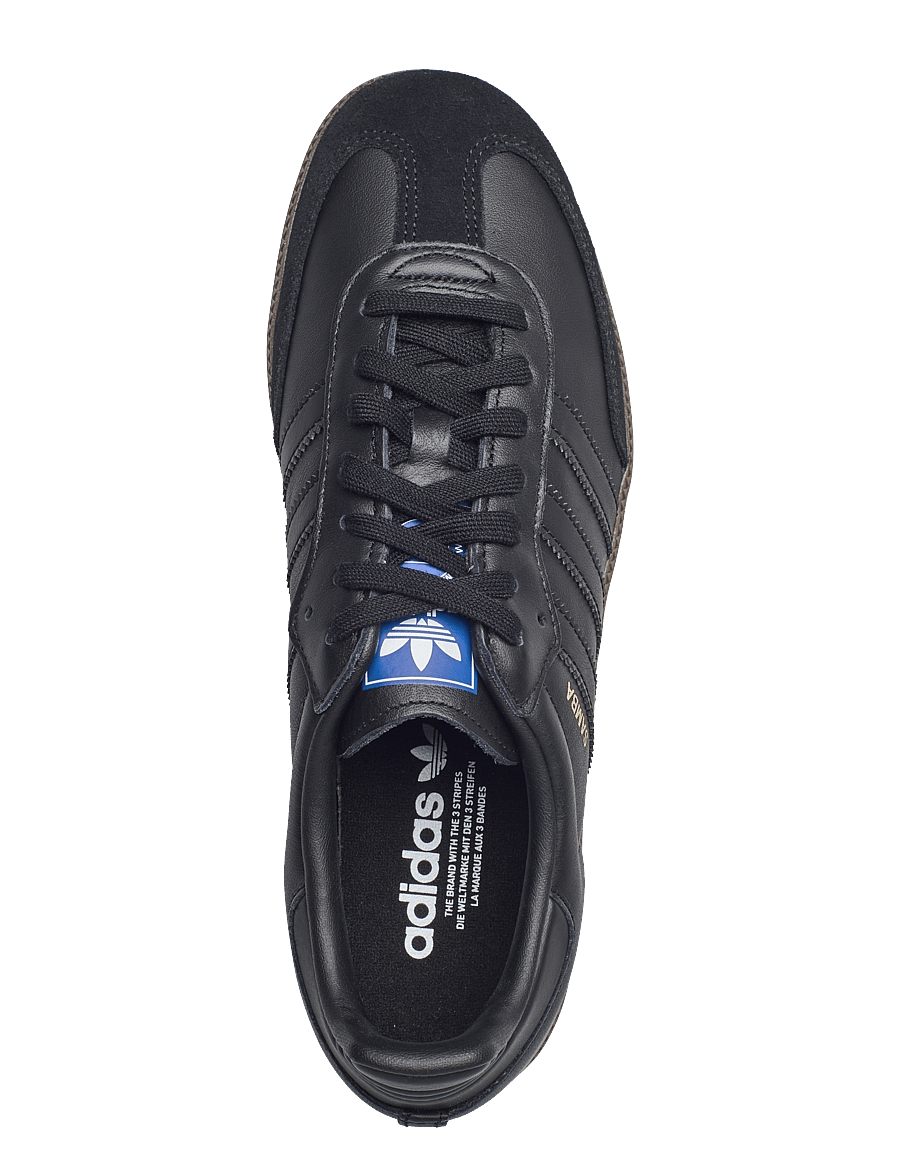 adidas Originals - SAMBA OG - lave sneakers - cblack/cblack/gum5 - 3