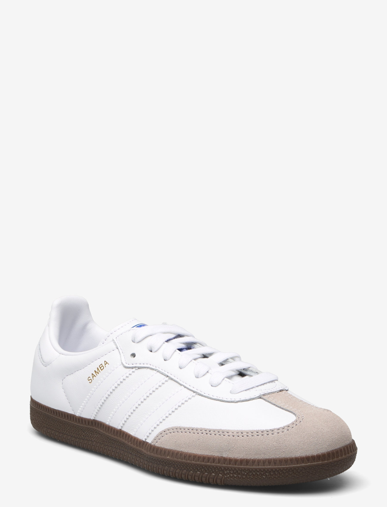 adidas Originals - SAMBA OG - niedriger schnitt - ftwwht/ftwwht/gum5 - 0