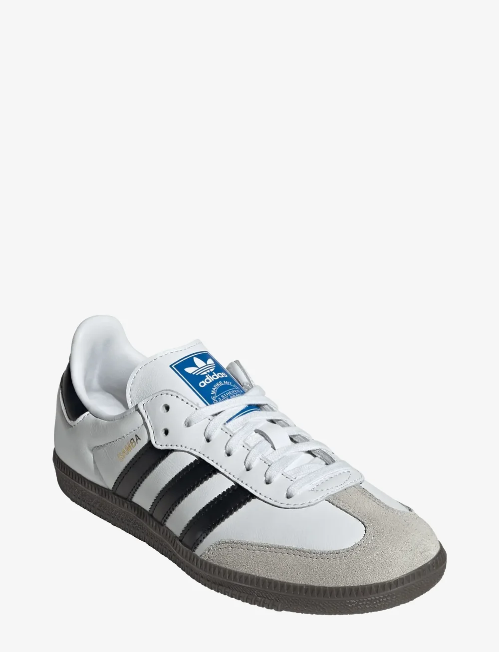 adidas Originals - SAMBA OG J - niedriger schnitt - ftwwht/cblack/gum5 - 0
