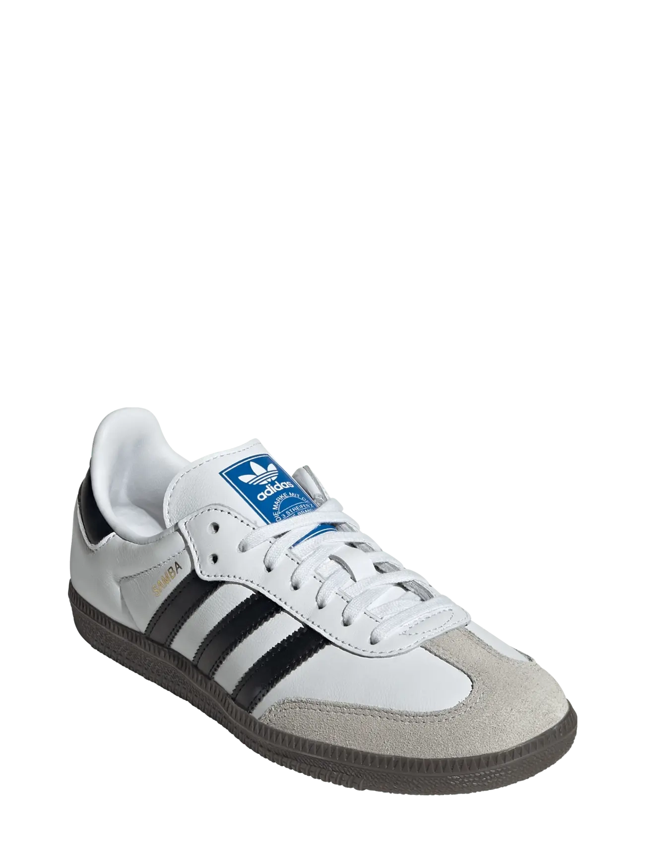 adidas Originals - SAMBA OG J - laag sneakers - ftwwht/cblack/gum5 - 0