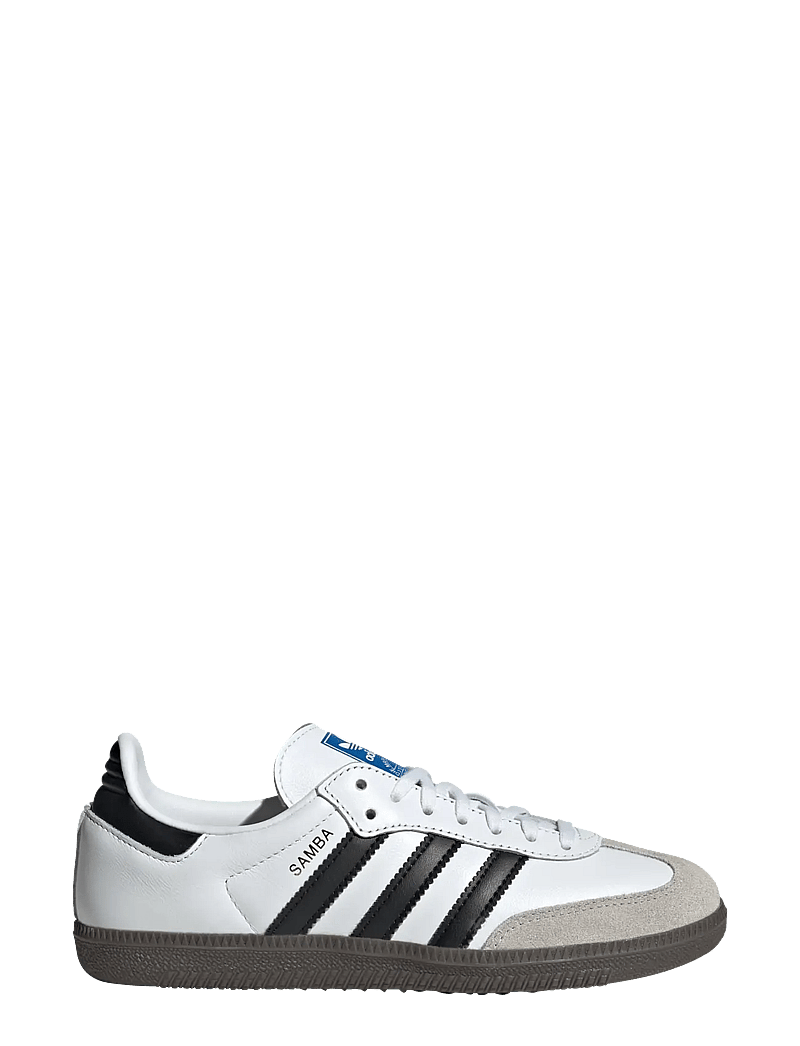 adidas Originals - SAMBA OG J - przed kostkę - ftwwht/cblack/gum5 - 1