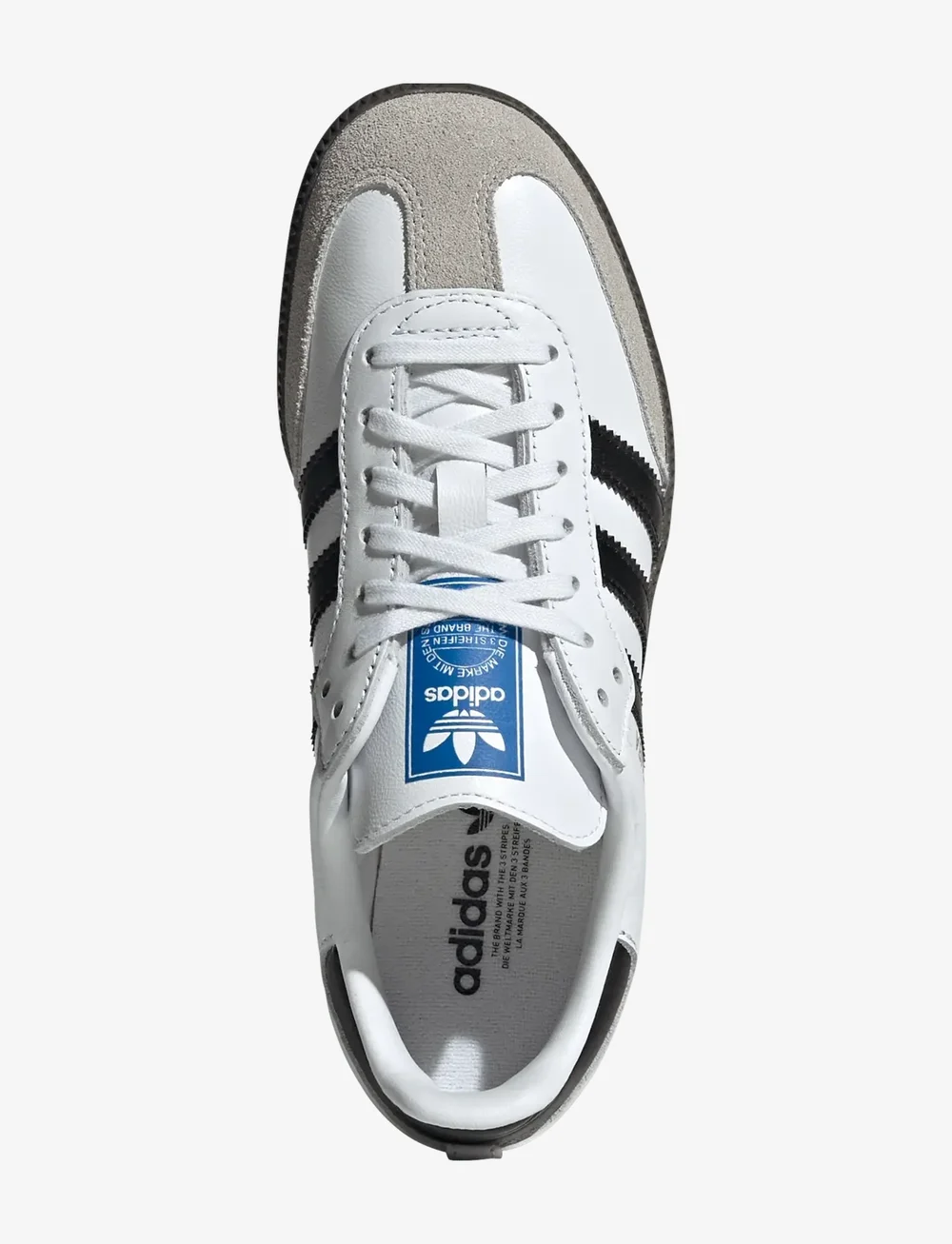 adidas Originals - SAMBA OG J - niedriger schnitt - ftwwht/cblack/gum5 - 4