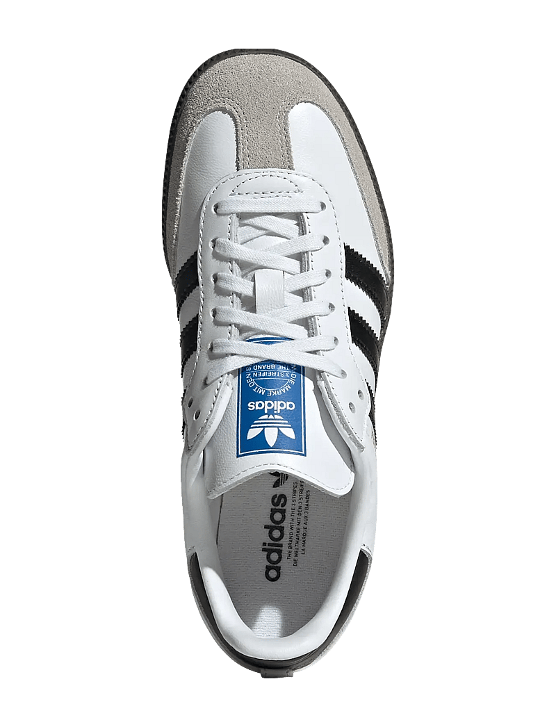 adidas Originals - SAMBA OG J - przed kostkę - ftwwht/cblack/gum5 - 4
