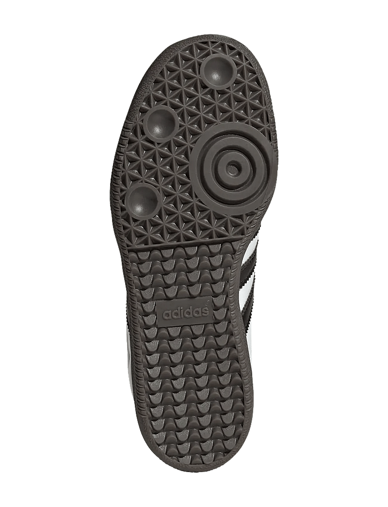 adidas Originals - SAMBA OG J - przed kostkę - ftwwht/cblack/gum5 - 5