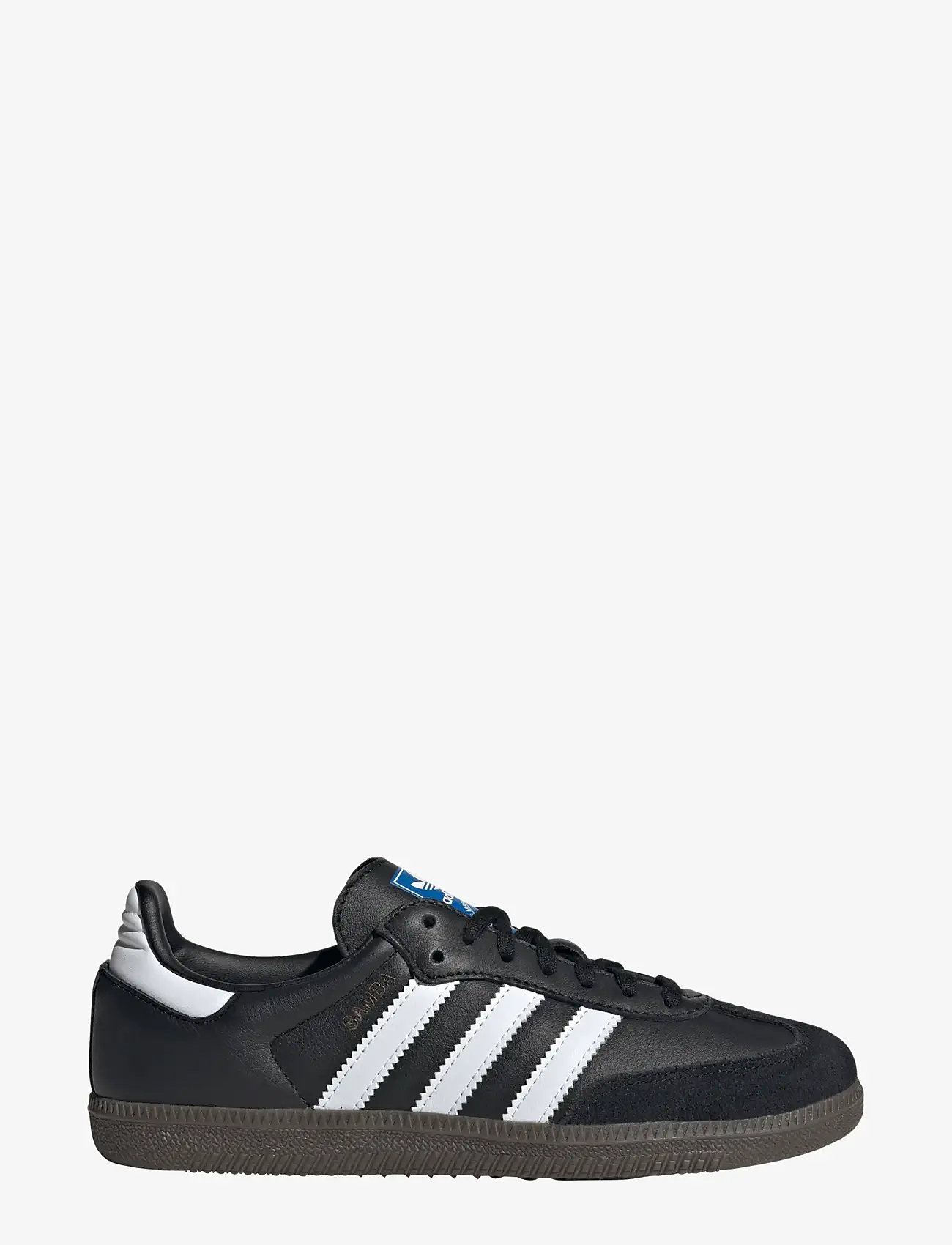 adidas Originals - SAMBA OG J - matalavartiset tennarit - cblack/ftwwht/gum5 - 1