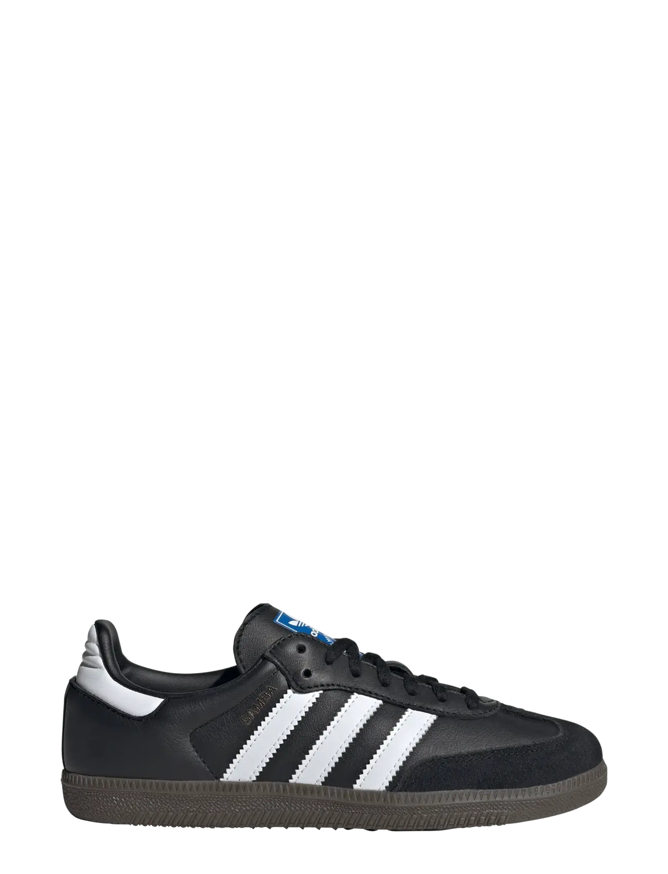 adidas Originals - SAMBA OG J - lave sneakers - cblack/ftwwht/gum5 - 1