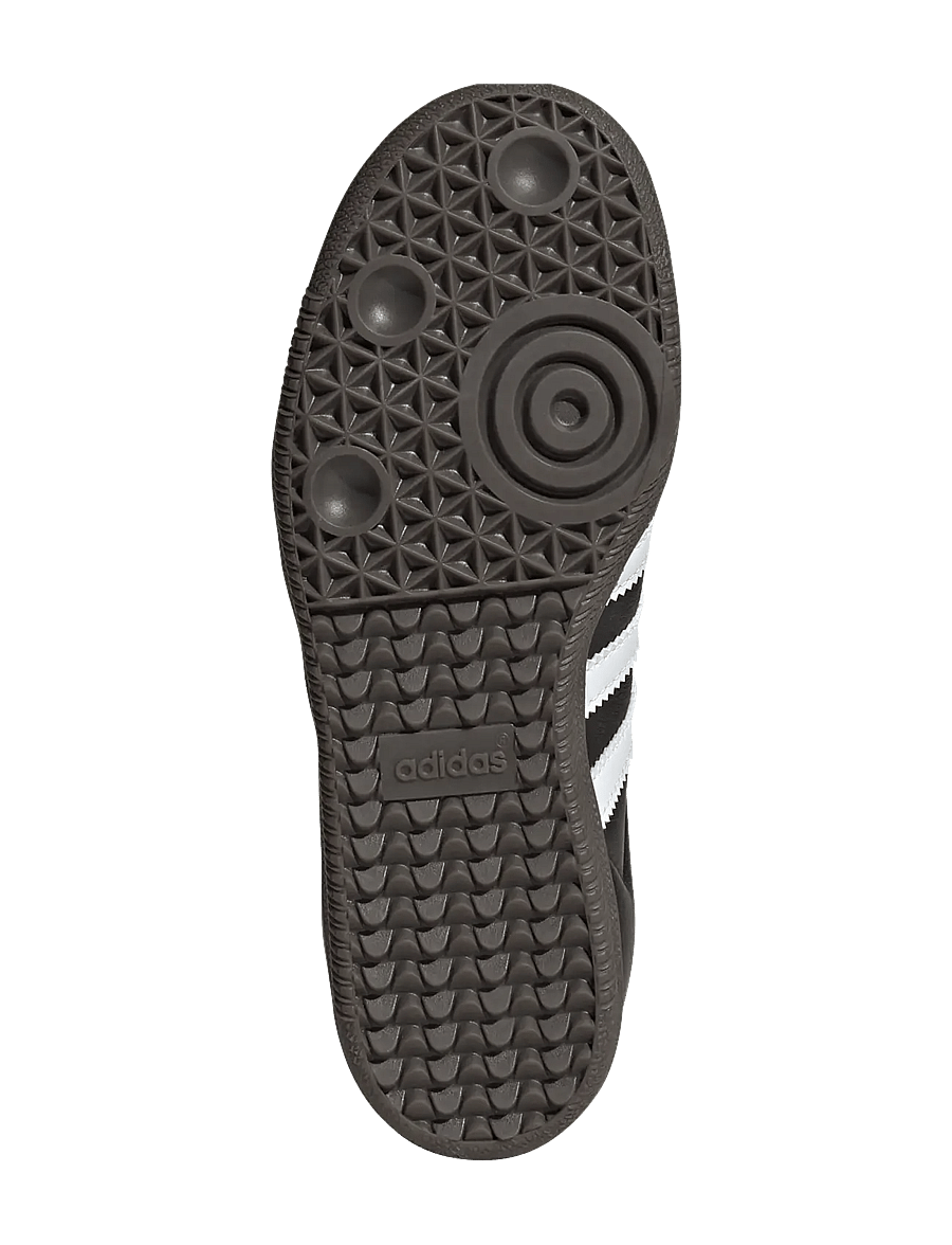 adidas Originals - SAMBA OG J - baskets basses - cblack/ftwwht/gum5 - 5