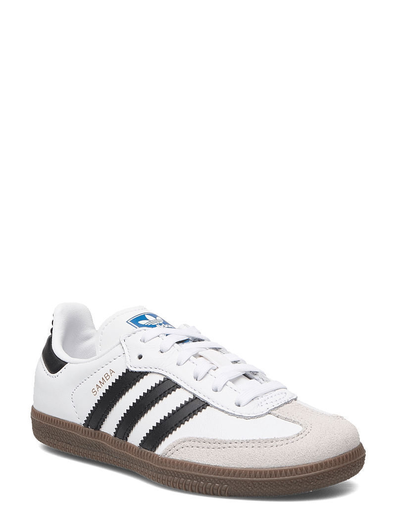 adidas Originals - SAMBA OG C - ar zemu augšdaļu - ftwwht/cblack/gum5 - 0