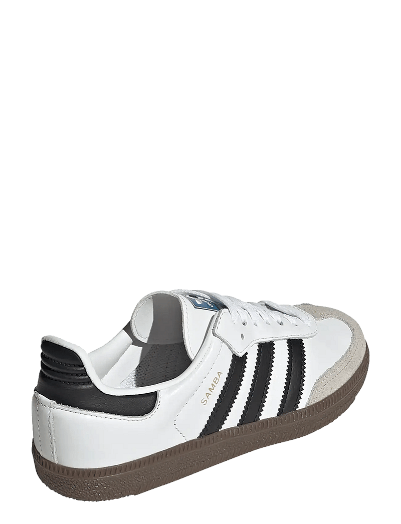 adidas Originals - SAMBA OG C - ar zemu augšdaļu - ftwwht/cblack/gum5 - 3