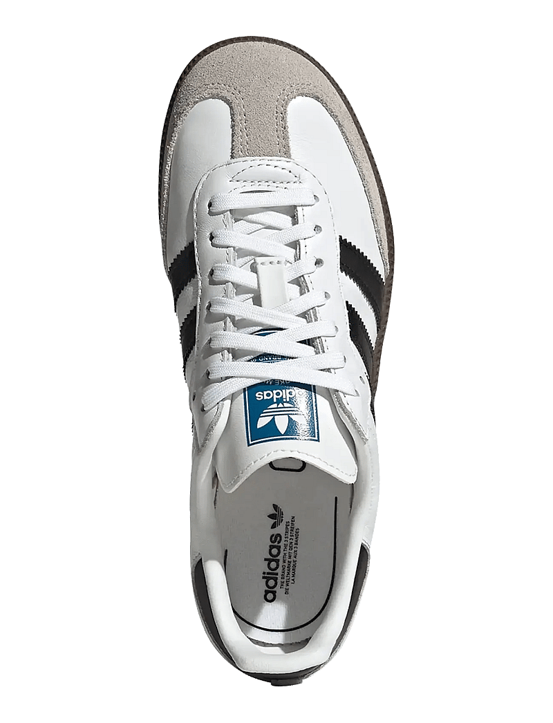 adidas Originals - SAMBA OG C - ar zemu augšdaļu - ftwwht/cblack/gum5 - 4