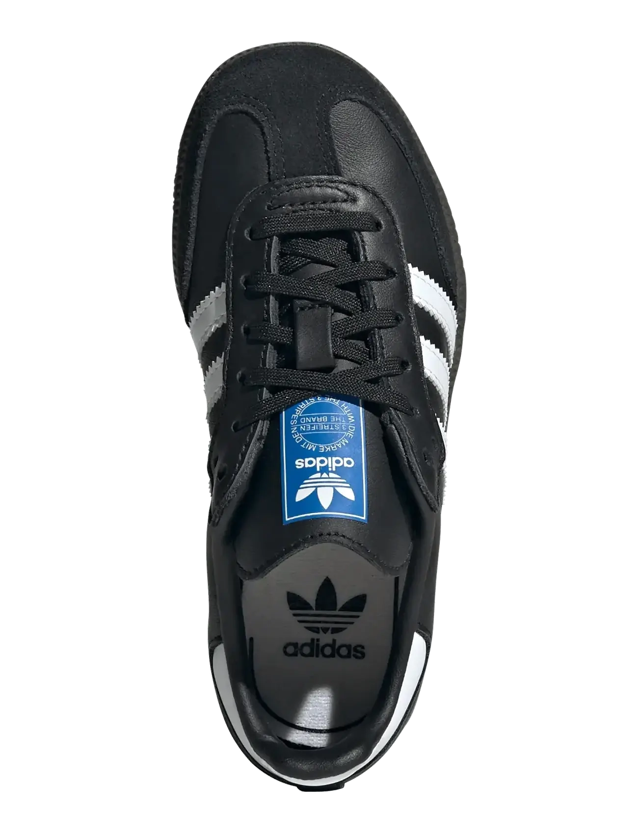 adidas Originals - SAMBA OG C - lave sneakers - cblack/ftwwht/gum5 - 4