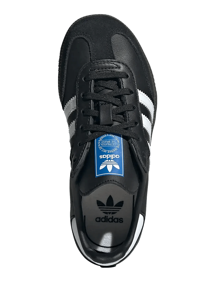 adidas Originals - SAMBA OG C - lave sneakers - cblack/ftwwht/gum5 - 4
