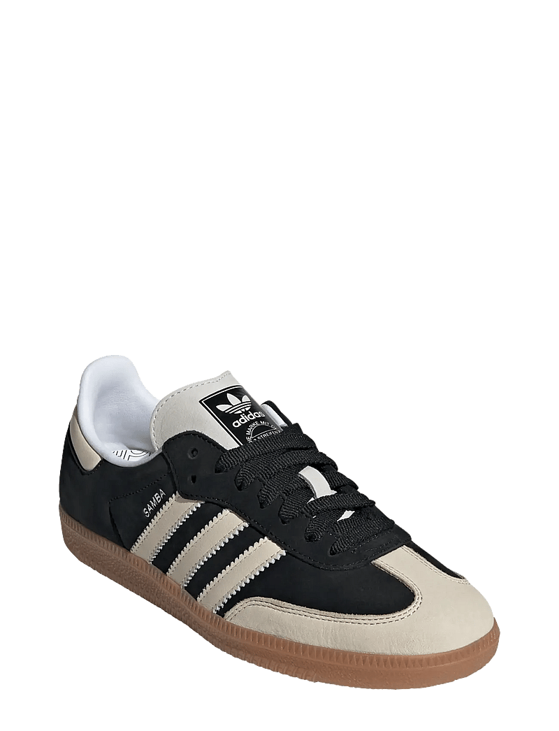 adidas Originals - SAMBA OG W - låga sneakers - cblack/wonwhi/silvmt - 0