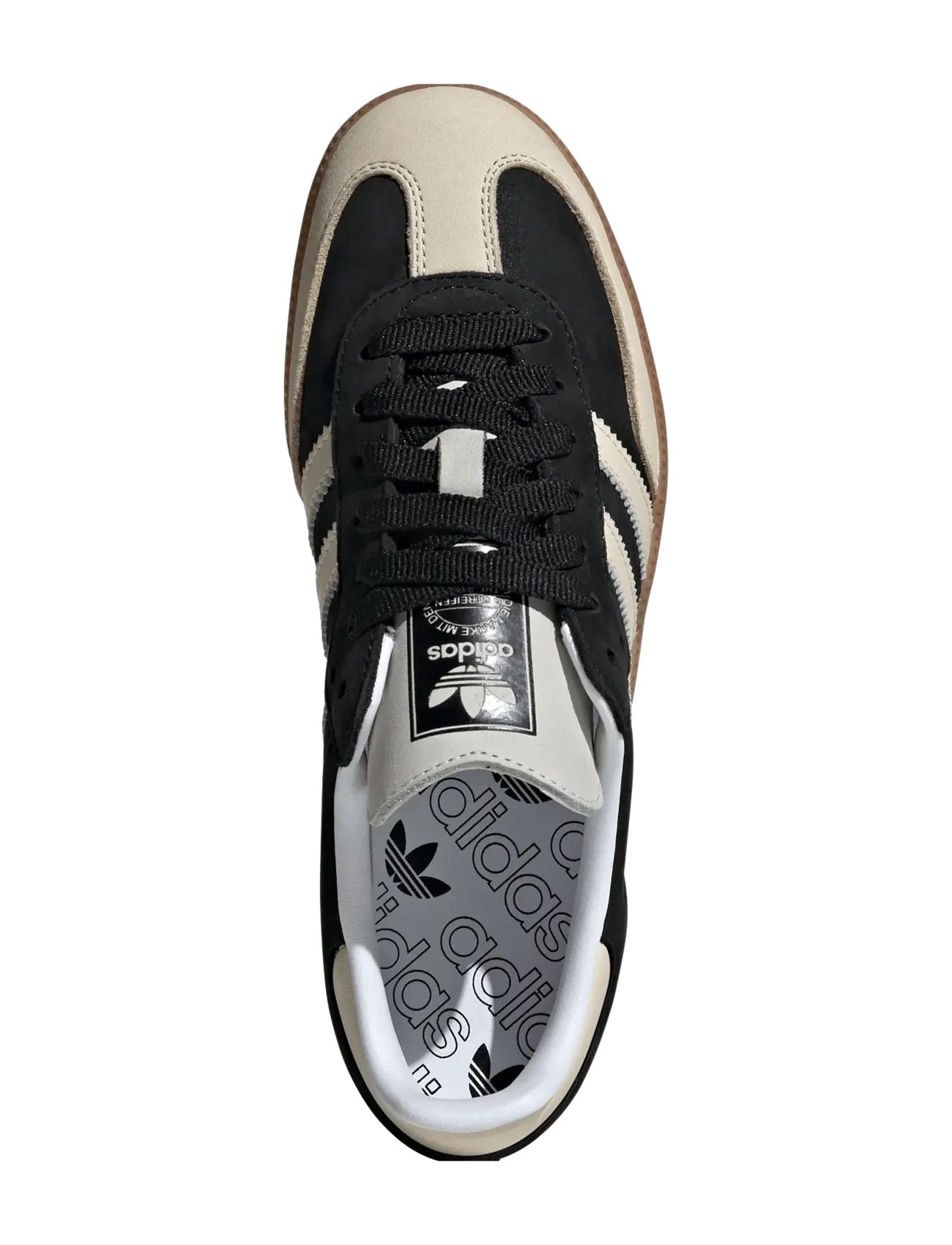 adidas Originals - SAMBA OG W - lave sneakers - cblack/wonwhi/silvmt - 4