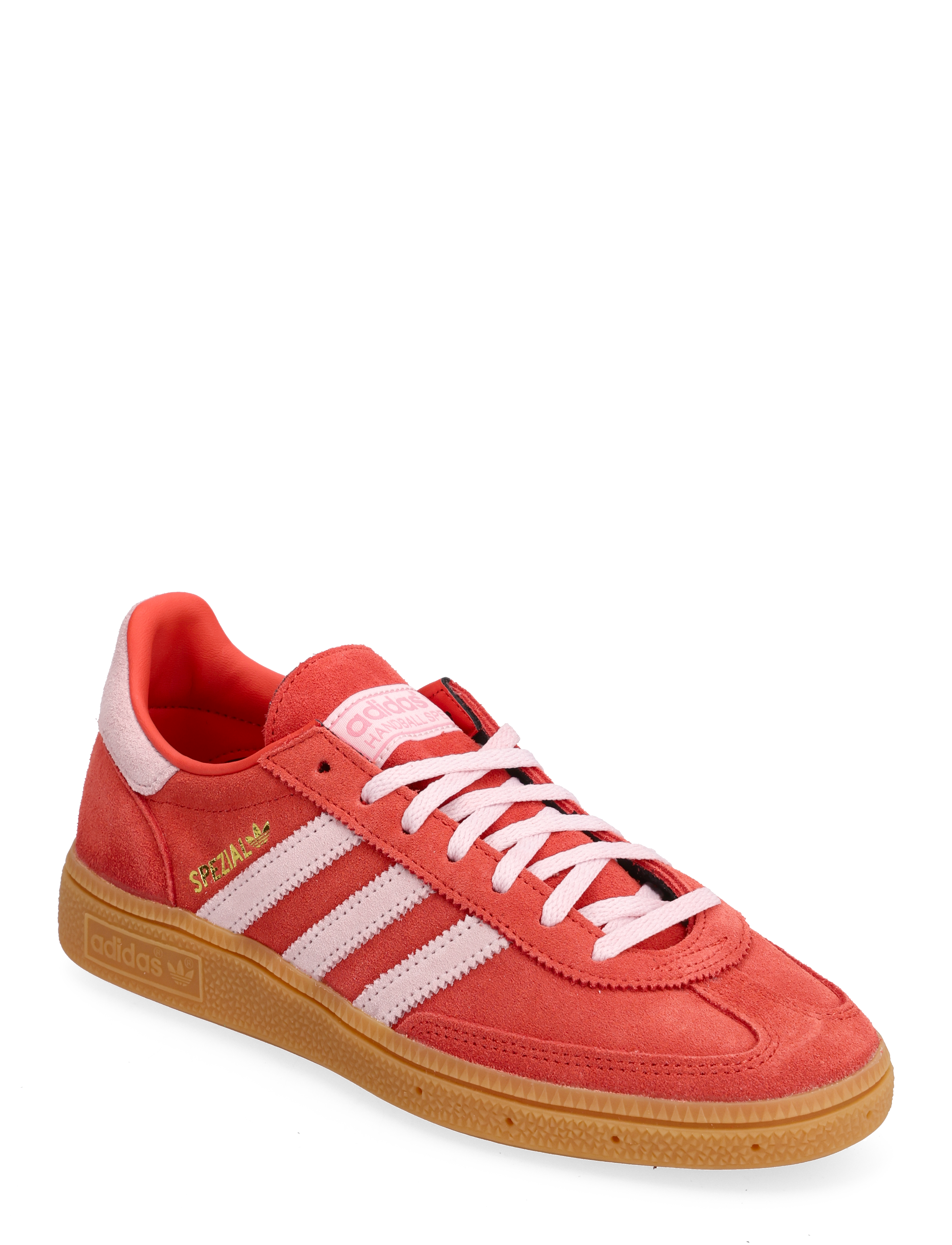 adidas Originals HANDBALL SPEZIAL W - Sneakers - BRIRED/CLPINK/GUM1 / red