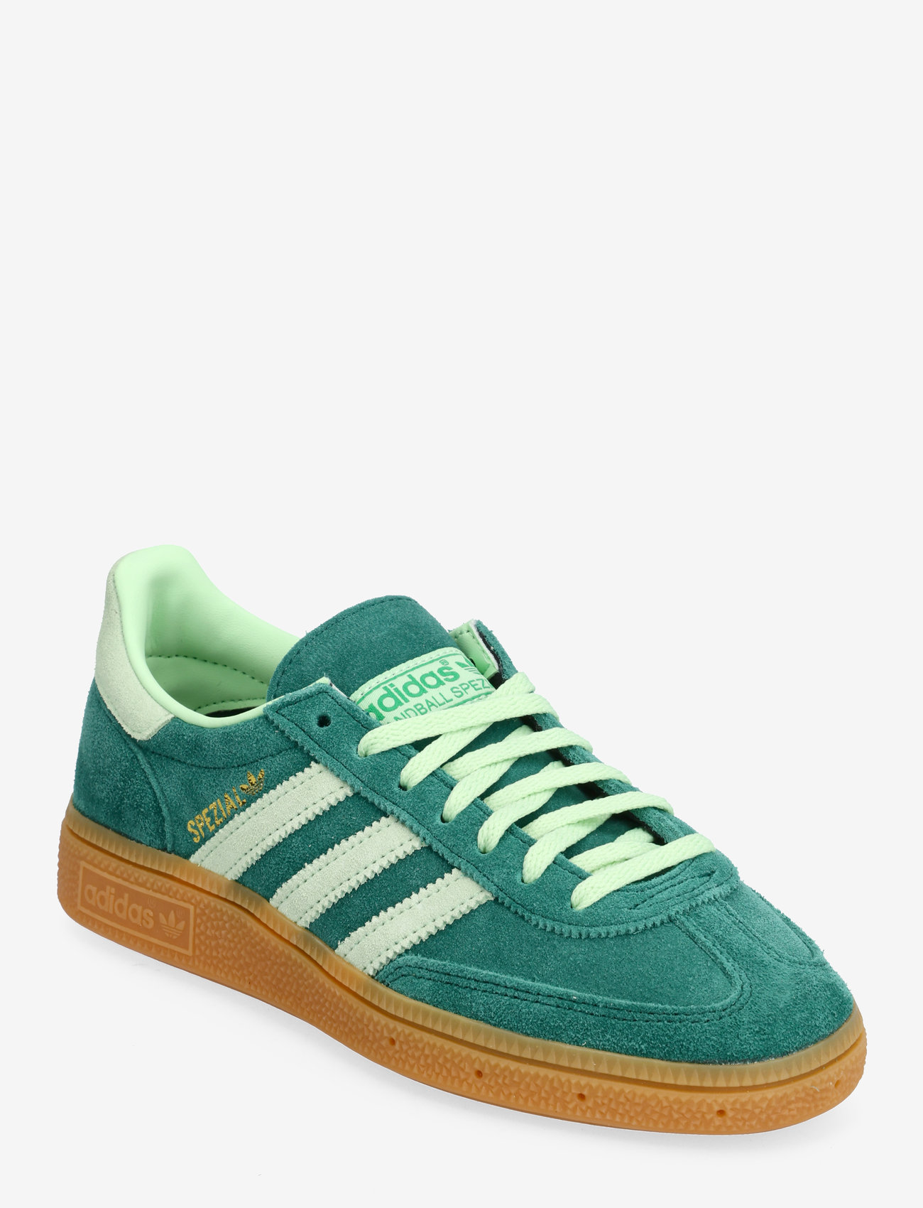 adidas Originals - HANDBALL SPEZIAL W - inomhusskor - cgreen/segrsp/gum1 - 0