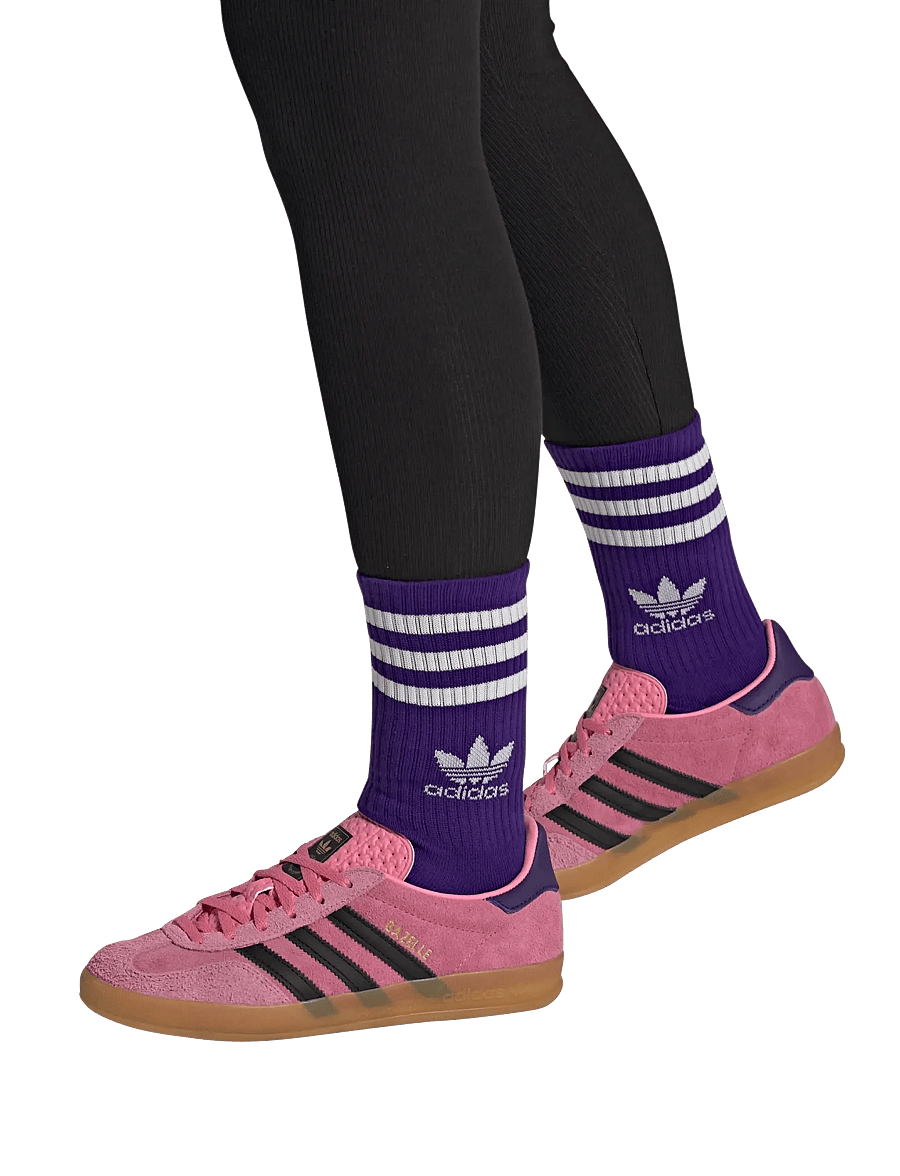 adidas Originals - GAZELLE INDOOR W - baskets basses - blipnk/cblack/cpurpl - 0