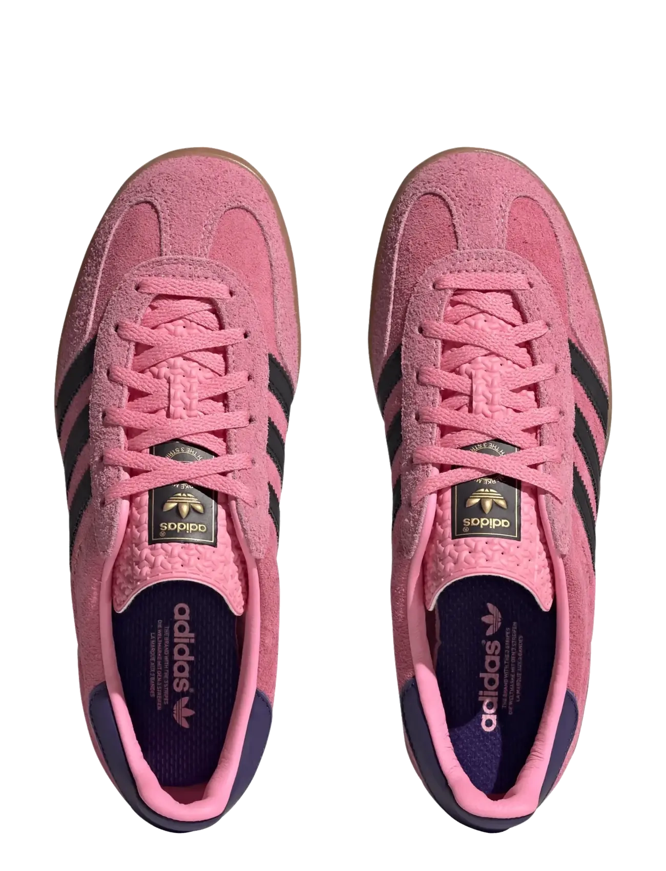 adidas Originals - GAZELLE INDOOR W - baskets basses - blipnk/cblack/cpurpl - 5