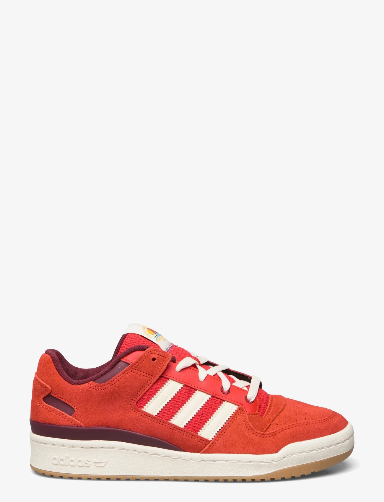 adidas Originals - FORUM LOW CL - laag sneakers - red/owhite/gum3 - 1