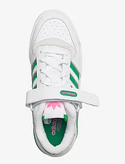 adidas Originals - FORUM LOW W - låga sneakers - ftwwht/green/lucpnk - 3