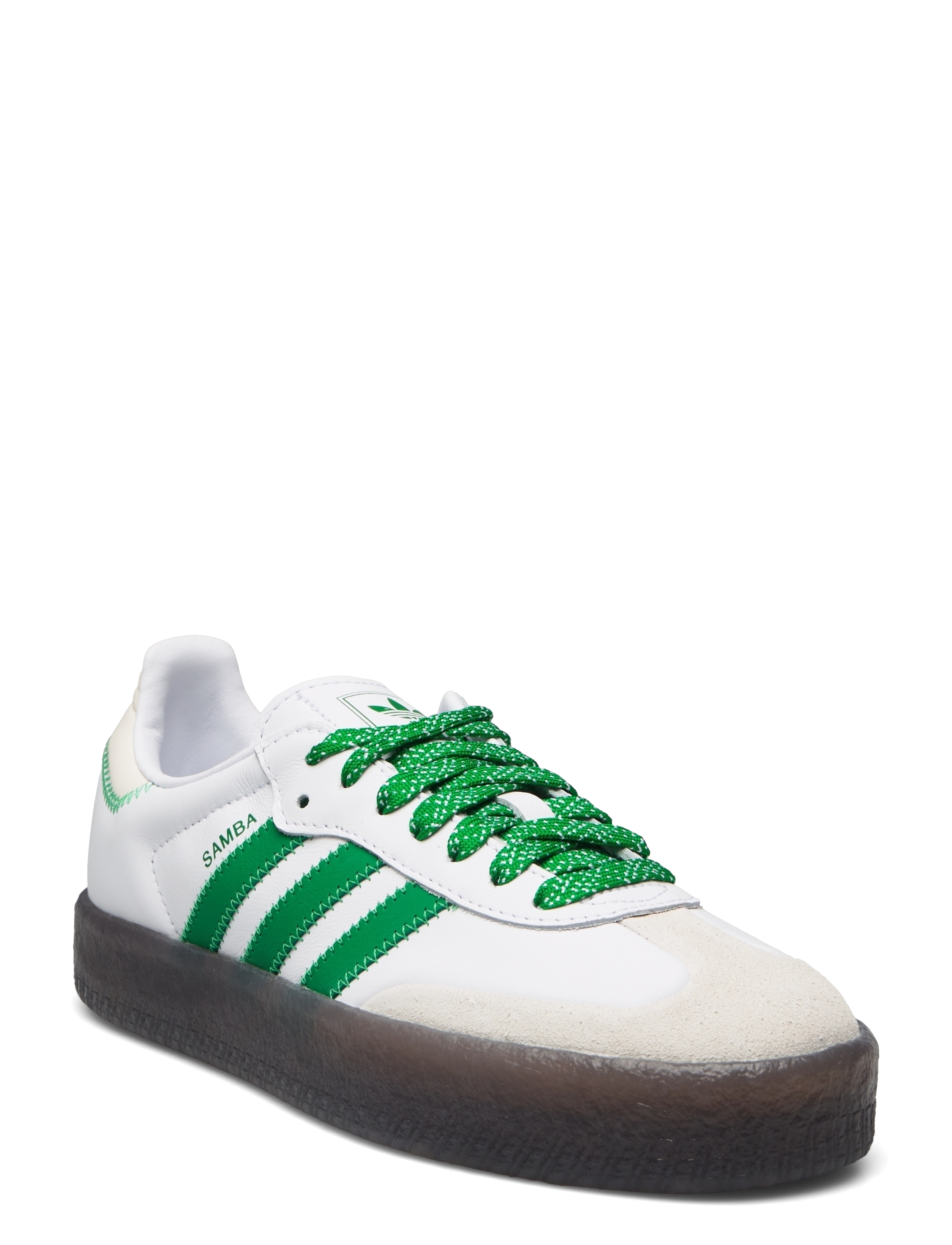 adidas Originals SAMBAE W - adidas - FTWWHT/GREEN/OWHITE / white