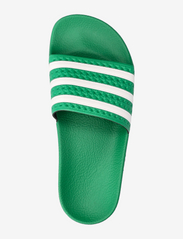 adidas Originals - ADILETTE W - kobiety - green/ftwwht/green - 3