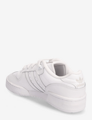adidas Originals - RIVALRY LOW J - låga sneakers - ftwwht/ftwwht/greone - 2