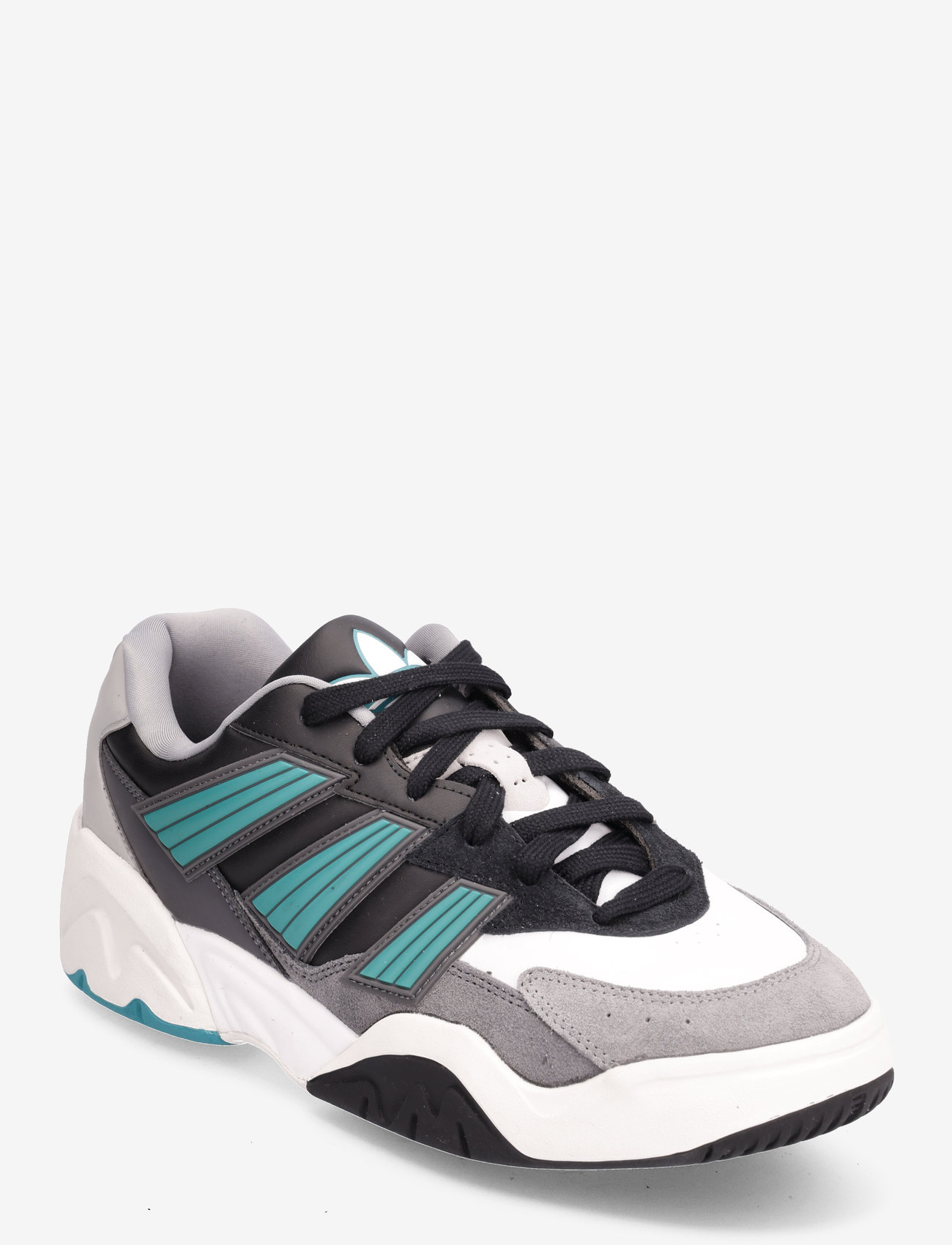 adidas Originals - COURT MAGNETIC - lave sneakers - ftwwht/eqtgrn/crywht - 0