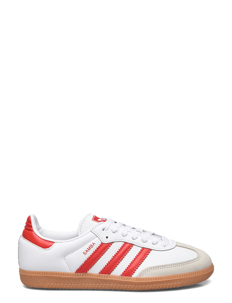 adidas Originals - SAMBA OG W - låga sneakers - ftwwht/solred/owhite - 2