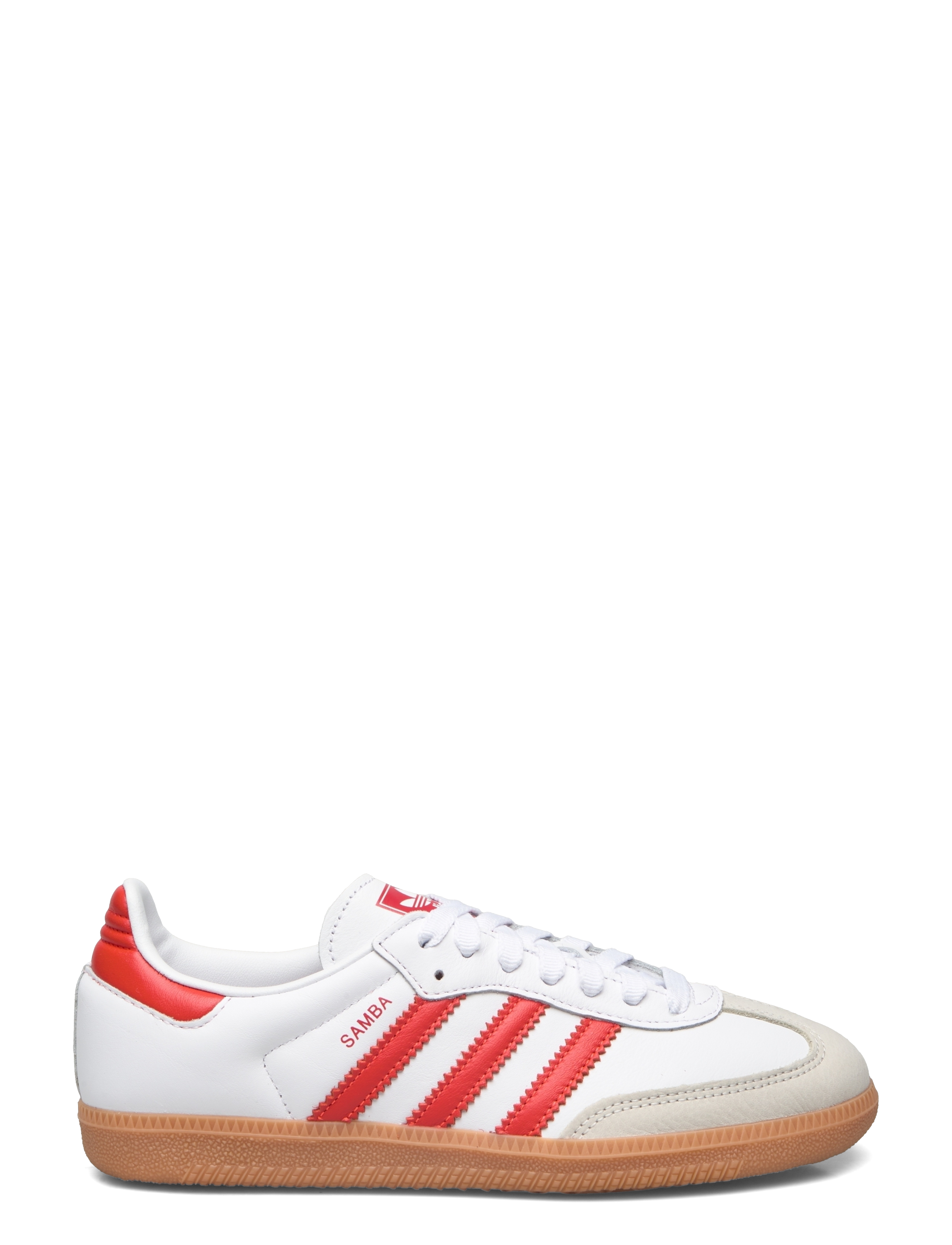 adidas Originals - SAMBA OG W - lave sneakers - ftwwht/solred/owhite - 2