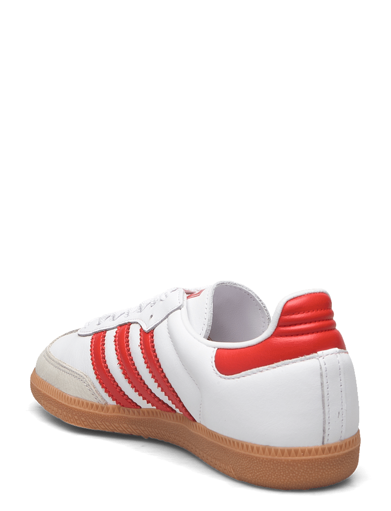 adidas Originals - SAMBA OG W - låga sneakers - ftwwht/solred/owhite - 3