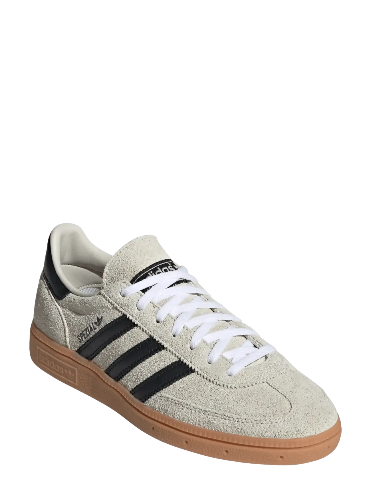 adidas Originals HANDBALL SPEZIAL W - adidas - ALUMIN/CBLACK/FTWWHT / cream