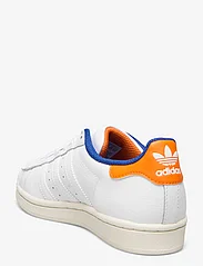 adidas Originals - SUPERSTAR W - låga sneakers - ftwwht/orange/royblu - 2
