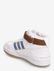 adidas Originals - FORUM MID KSENIA SCHNAIDER W - basketbal schoenen - ftwwht/supcol/prebrn - 2