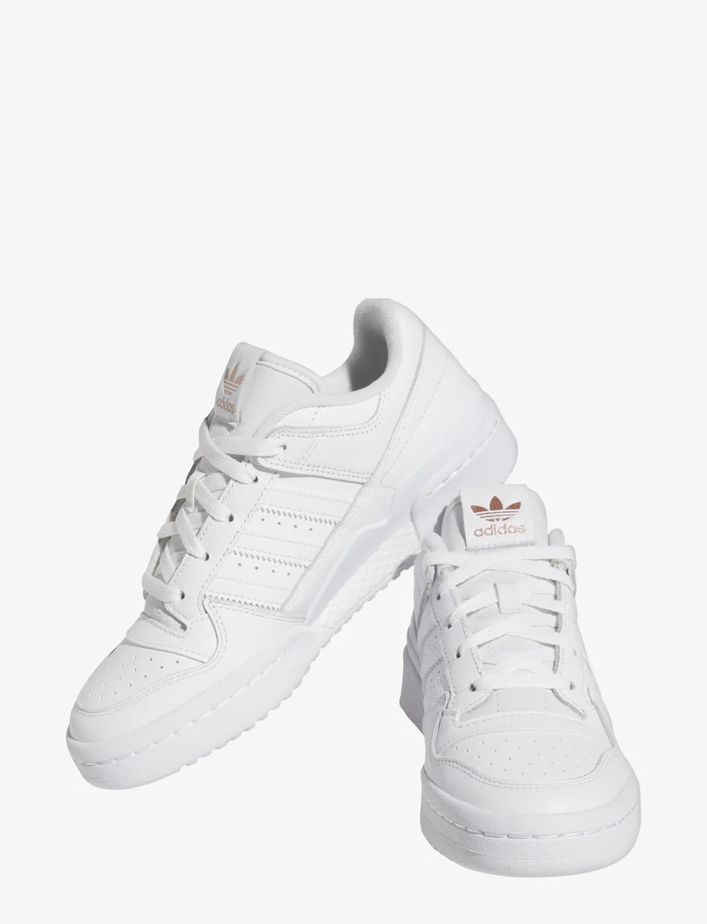 adidas Originals - FORUM LOW CL W - lave sneakers - ftwwht/ftwwht/supcol - 0