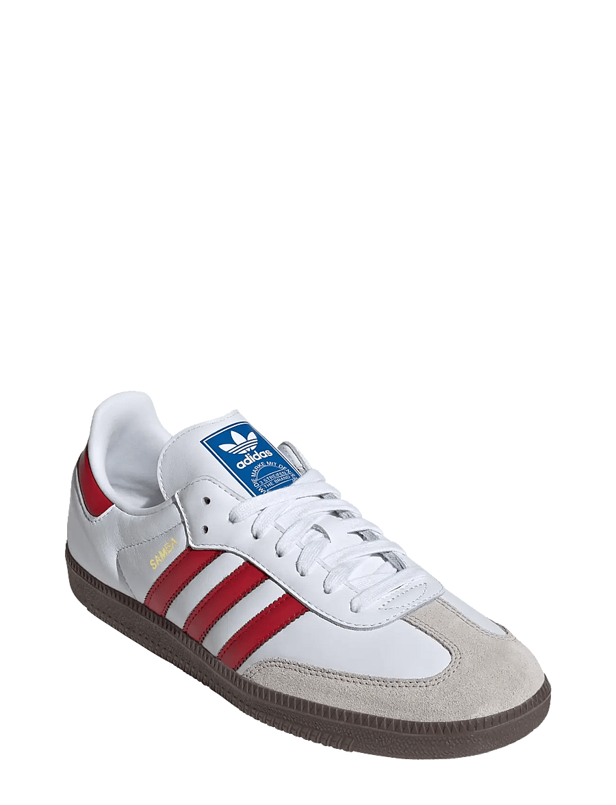 adidas Originals - SAMBA OG - kõrge säärega tossud - ftwwht/betsca/supcol - 1