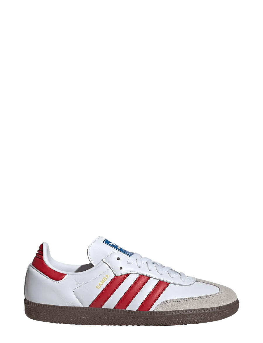 adidas Originals - SAMBA OG - kõrge säärega tossud - ftwwht/betsca/supcol - 2