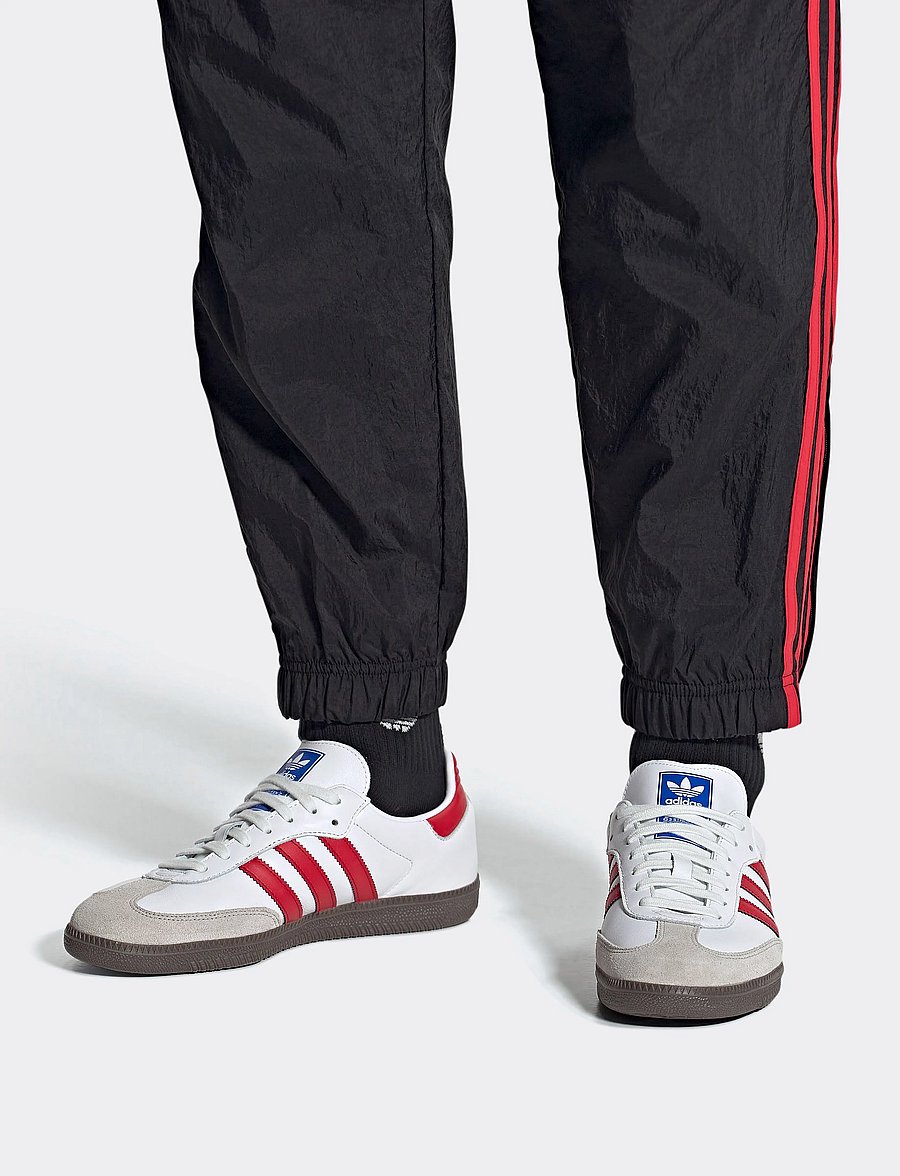 adidas Originals - SAMBA OG - kõrge säärega tossud - ftwwht/betsca/supcol - 0