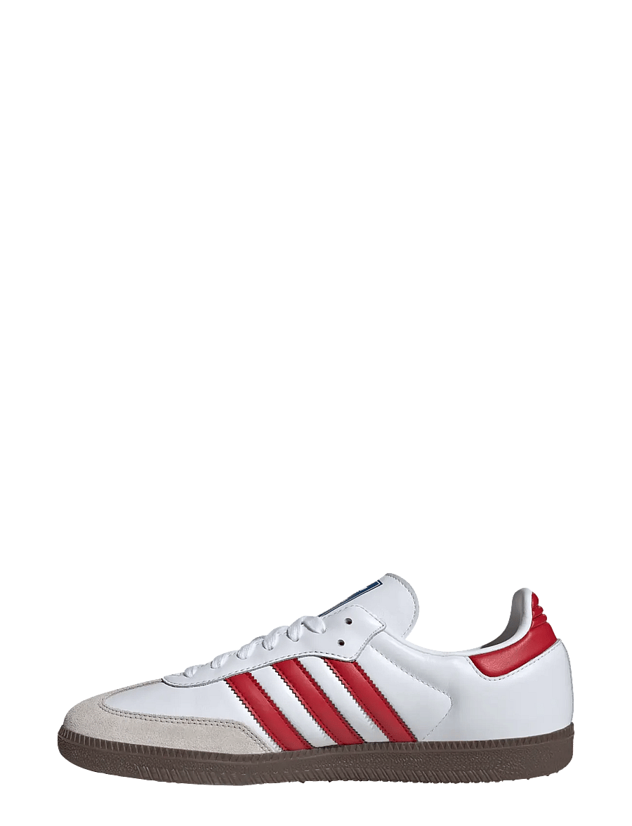 adidas Originals - SAMBA OG - kõrge säärega tossud - ftwwht/betsca/supcol - 3