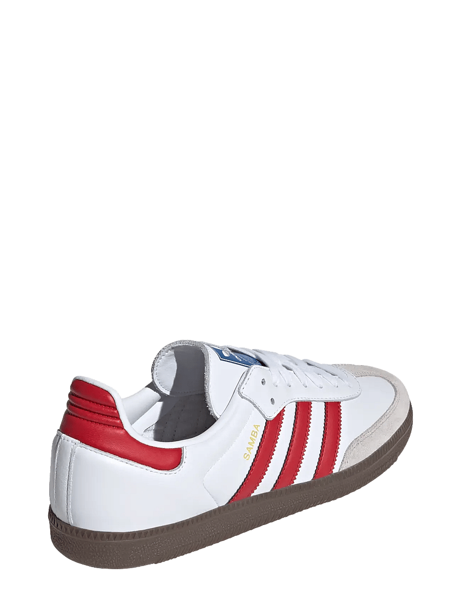 adidas Originals - SAMBA OG - kõrge säärega tossud - ftwwht/betsca/supcol - 4