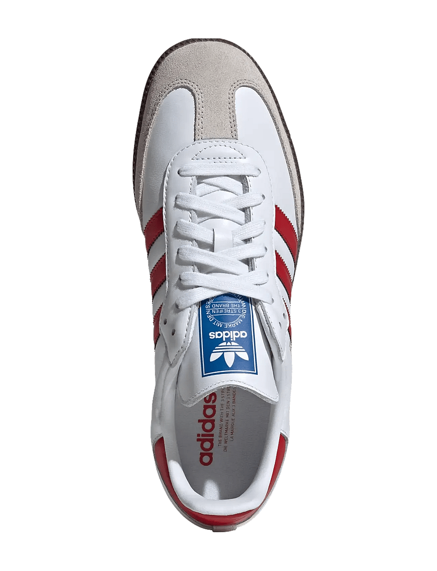 adidas Originals - SAMBA OG - kõrge säärega tossud - ftwwht/betsca/supcol - 5