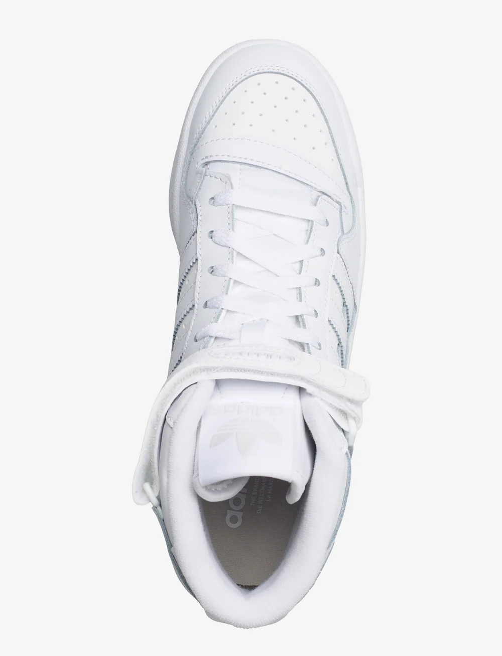 adidas Originals - FORUM MID - höga sneakers - ftwwht/crywht/ftwwht - 3