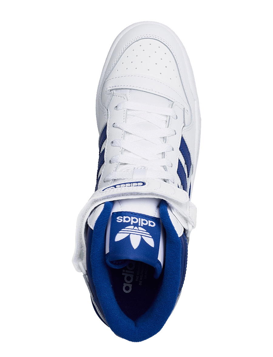 adidas Originals - FORUM MID - høje sneakers - ftwwht/royblu/ftwwht - 3